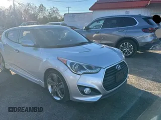2013 Hyundai Veloster Turbo with VIN KMHTC6AE7DU115884, listed as a Copart auction lot 84959054 with 152,133 mi miles and Clean title. Bid and sale history available at DreamBid. Image 1.