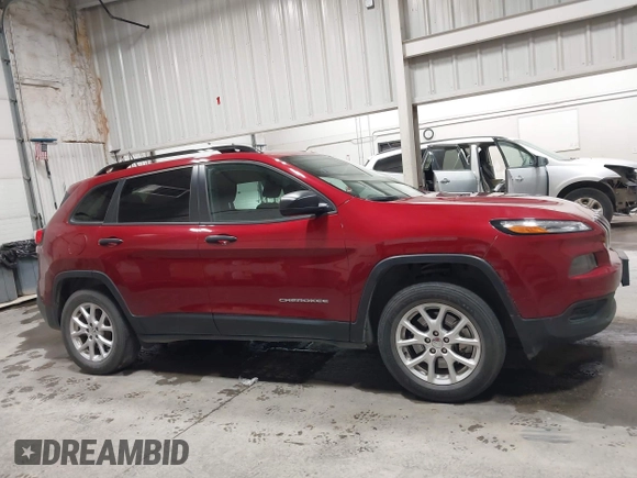 2016 Jeep Cherokee Sport with VIN 1C4PJMAB3GW219139, listed as a IAAI auction lot 42373717 with 70,393 mi miles and . Bid and sale history available at DreamBid. Image 13.