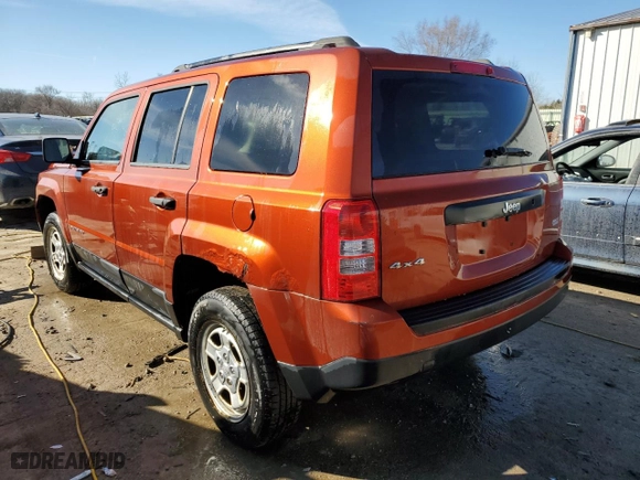 2012 Jeep Patriot Sport with VIN 1C4NJRBB2CD688747, listed as a Copart auction lot 46727025 with 69,315 mi miles and Salvage Title. Bid and sale history available at carsss.com. Image 2.