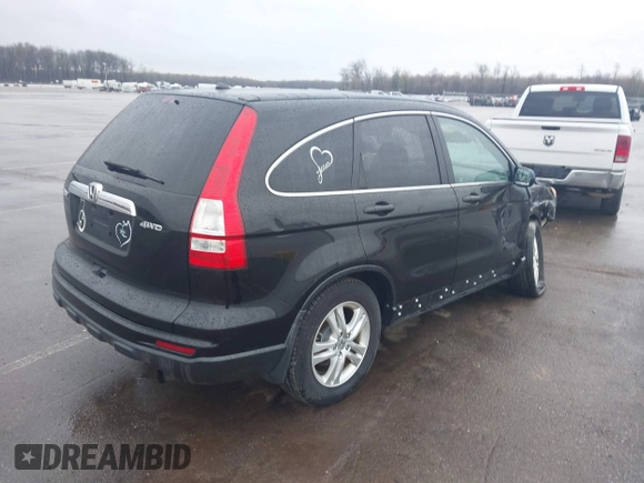 2011 Honda CR-V EX with VIN 3CZRE4H51BG707200, listed as a IAAI auction lot 41944863 with 102,535 mi miles and . Bid and sale history available at carsss.com. Image 4.