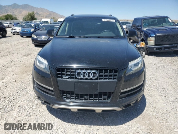 2014 Audi Q7 Premium with VIN WA1CGAFEXED012944, listed as a Copart auction lot 64047835 with 215,935 mi miles and Clean title. Bid and sale history available at DreamBid. Image 5.