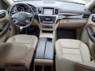 2013 Mercedes-Benz M 350 with VIN 4JGDA5JB5DA210357, listed as a Copart auction lot 45774645 with 186,550 mi miles and Salvage Title. Bid and sale history available at DreamBid. Image 8.