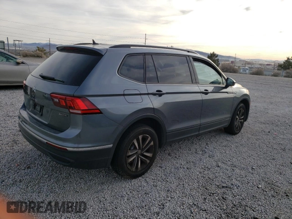 2022 Volkswagen Tiguan S с VIN 3VV0B7AX2NM038768, выставлен на аукционе Copart как лот 48081425 с пробегом 77 065 миль миль и Списание • Salvage title. История ставок и продаж доступна на DreamBid. Изображение 3.