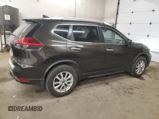 2017 Nissan Rogue SV with VIN KNMAT2MV7HP594800, listed as a Copart auction lot 41645625 with 135,612 mi miles and Salvage Title. Bid and sale history available at DreamBid. Image 3.