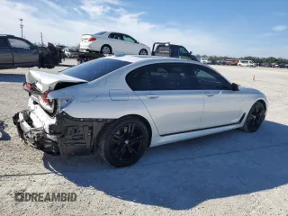 2019 BMW 7 Series 750i с VIN WBA7F0C51KGM24718, выставлен на аукционе Copart как лот 86527984 с пробегом 2 900 миль миль и Списание • Salvage title. История ставок и продаж доступна на DreamBid. Изображение 3.