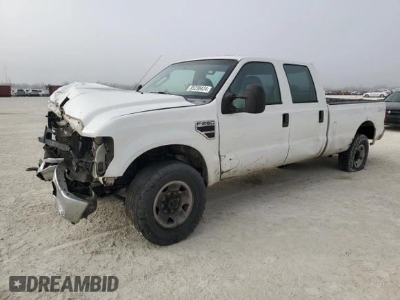 2010 Ford Super Duty F-250 SRW XL with VIN 1FTSW2BY6AEB35476, listed as a Copart auction lot 85230424 with 349,675 mi miles and Non Repairable. Bid and sale history available at carsss.com. Image 1.