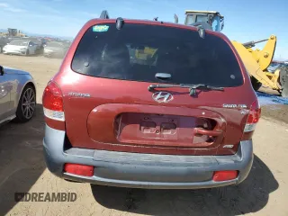 2005 Hyundai Santa Fe GLS with VIN KM8SC73D95U920289, listed as a Copart auction lot 72816834 with 120,879 mi miles and Salvage Title. Bid and sale history available at carsss.com. Image 6.