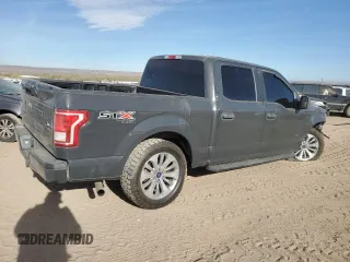 2017 Ford F-150 XL with VIN 1FTEW1EPXHKD42216, listed as a Copart auction lot 49126635 with 84,504 mi miles and Salvage Title. Bid and sale history available at carsss.com. Image 3.