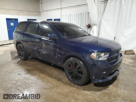 2012 Dodge Durango R/T with VIN 1C4SDJCTXCC362168, listed as a Copart auction lot 52133095 with 137,903 mi miles and Salvage title. Bid and sale history available at DreamBid. Image 4.