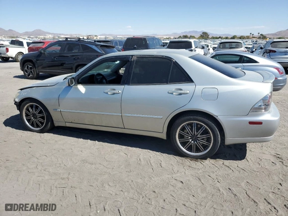2002 Lexus IS 300 with VIN JTHBD192620063838, listed as a Copart auction lot 73057254 with 158,376 mi miles and Salvage Title. Bid and sale history available at carsss.com. Image 2.