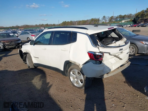 2021 Jeep Compass Altitude with VIN 3C4NJCBB7MT567415, listed as a IAAI auction lot 41316511 with 120,873 mi miles. Bid and sale history available at carsss.com. Image 3.