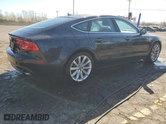 2013 Audi A7 Premium Plus with VIN WAUYGAFC3DN113081, listed as a Copart auction lot 53844345 with 99,046 mi miles and Clean title. Bid and sale history available at DreamBid. Image 3.