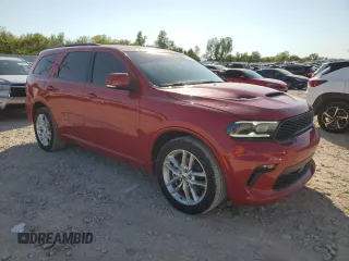 2022 Dodge Durango GT Plus with VIN 1C4RDHDG7NC102371, listed as a Copart auction lot 75436294 with 37,403 mi miles and Clean title. Bid and sale history available at DreamBid. Image 4.