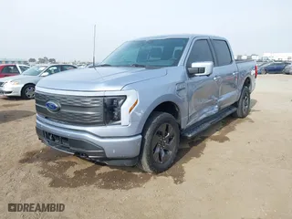 2022 Ford F-150 Lightning Pro with VIN 1FTVW1EL0NWG16234, listed as a IAAI auction lot 41220079 with 40,541 mi miles. Bid and sale history available at carsss.com. Image 2.