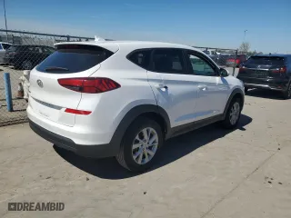 2019 Hyundai Tucson SE with VIN KM8J23A45KU028188, listed as a Copart auction lot 50384585 with 35,383 mi miles and Salvage Title. Bid and sale history available at carsss.com. Image 3.