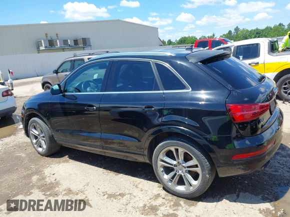 2016 Audi Q3 Premium Plus with VIN WA1BFCFS7GR002491, listed as a IAAI auction lot 42184078 with 161,186 mi miles and . Bid and sale history available at DreamBid. Image 14.