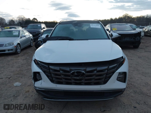 2022 Hyundai Tucson Limited with VIN 5NMJE3AE1NH133360, listed as a IAAI auction lot 41737098 with 74,738 mi miles. Bid and sale history available at carsss.com. Image 12.
