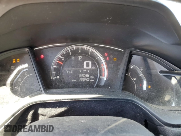 2017 Honda Civic LX z VIN 2HGFC2F55HH523474, wystawiony jako Copart lot #54933425 z przebiegiem 133 036 mil mil oraz Szkoda całkowita • Salvage title. Historia ofert i sprzedaży dostępna na DreamBid. Obrazek 9.