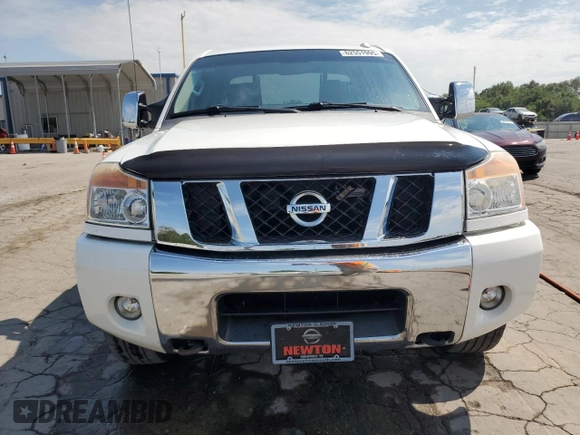 2012 Nissan Titan SV with VIN 1N6BA0EC5CN324882, listed as a Copart auction lot 62551995 with 189,385 mi miles and Salvage title. Bid and sale history available at DreamBid. Image 5.