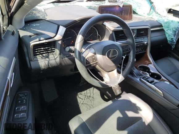 2019 Lexus RX with VIN 2T2BZMCA5KC210642, listed as a Copart auction lot 52940634 with 34,966 mi miles and Salvage Title. Bid and sale history available at carsss.com. Image 8.