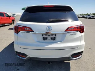 2017 Acura RDX Technology with VIN 5J8TB3H59HL006724, listed as a Copart auction lot 60851355 with 93,131 mi miles and Salvage title. Bid and sale history available at DreamBid. Image 6.