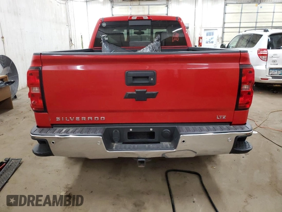 2015 Chevrolet Silverado 1500 LTZ with VIN 1GCVKSEC0FZ177523, listed as a Copart auction lot 82062554 with 147,767 mi miles and Salvage Title. Bid and sale history available at carsss.com. Image 6.