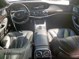 2015 Mercedes-Benz S 550 with VIN WDDUG8FB0FA164779, listed as a Copart auction lot 59945815 with 127,451 mi miles and Salvage title. Bid and sale history available at DreamBid. Image 8.