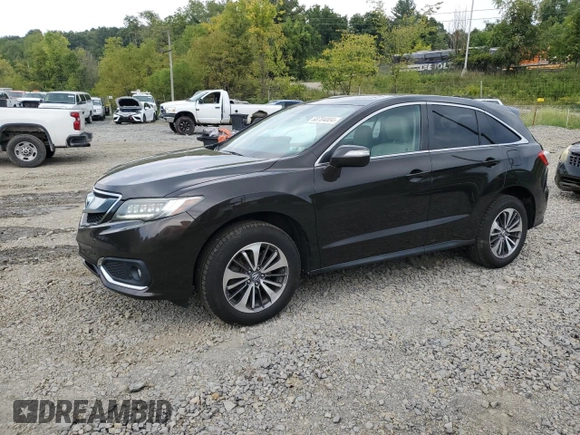 2017 Acura RDX Advance with VIN 5J8TB4H75HL032955, listed as a Copart auction lot 68704004 with 103,090 mi miles and Salvage Title. Bid and sale history available at DreamBid. Image 1.