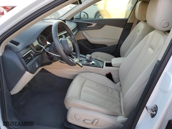 2017 Audi A4 ultra Premium with VIN WAUGMAF42HN066077, listed as a Copart auction lot 88460095 with 32,487 mi miles and Salvage Title. Bid and sale history available at carsss.com. Image 7.
