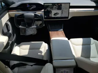 2021 Tesla Model S Long Range with VIN 5YJSA1E52MF443953, listed as a Copart auction lot 59838715 with 54,643 mi miles and Salvage title. Bid and sale history available at DreamBid. Image 8.