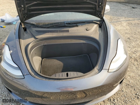 2019 Tesla Model 3 Long Range with VIN 5YJ3E1EB0KF238370, listed as a Copart auction lot 42452465 with 60,857 mi miles and Salvage Title. Bid and sale history available at carsss.com. Image 13.