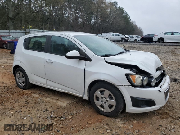 2016 Chevrolet Sonic LS with VIN 1G1JA6SH6G4169247, listed as a Copart auction lot 49928575 with 101,200 mi miles and Salvage Title. Bid and sale history available at DreamBid. Image 4.