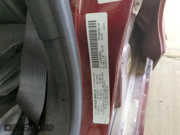2015 Chrysler 200 Limited with VIN 1C3CCCAB6FN598374, listed as a Copart auction lot 62074205 with 194,611 mi miles and Salvage title. Bid and sale history available at DreamBid. Image 12.