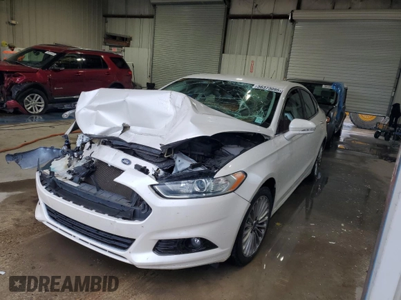 2016 Ford Fusion Titanium with VIN 3FA6P0K92GR279663, listed as a Copart auction lot 56373095 with Not provided miles and Salvage title. Bid and sale history available at DreamBid. Image 1.