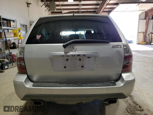2006 Acura MDX Touring w/Navi with VIN 2HNYD18856H541230, listed as a Copart auction lot 45393405 with 177,132 mi miles and Salvage Title. Bid and sale history available at carsss.com. Image 6.