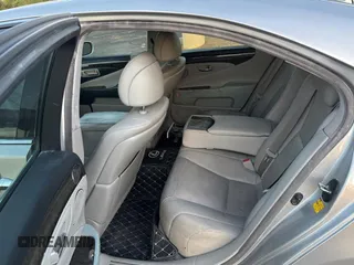 2009 Lexus LS 460 with VIN JTHCL46F795001457, listed as a Copart auction lot 55901025 with 148,490 mi miles and Salvage Title. Bid and sale history available at DreamBid. Image 6.