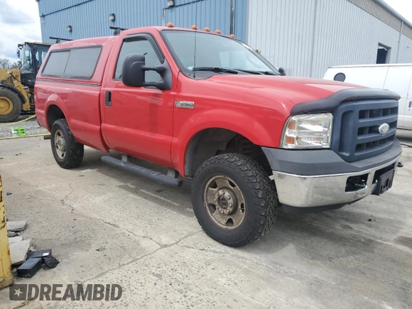 2007 Ford F-250 XL with VIN 1FTNF21577EB12253, listed as a Copart auction lot 58539675 with 190,069 mi miles and Clean title. Bid and sale history available at DreamBid. Image 4.