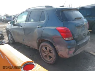 2017 Chevrolet Trax LT with VIN KL7CJLSB1HB254727, listed as a IAAI auction lot 41646892 with 116,980 mi miles. Bid and sale history available at carsss.com. Image 3.