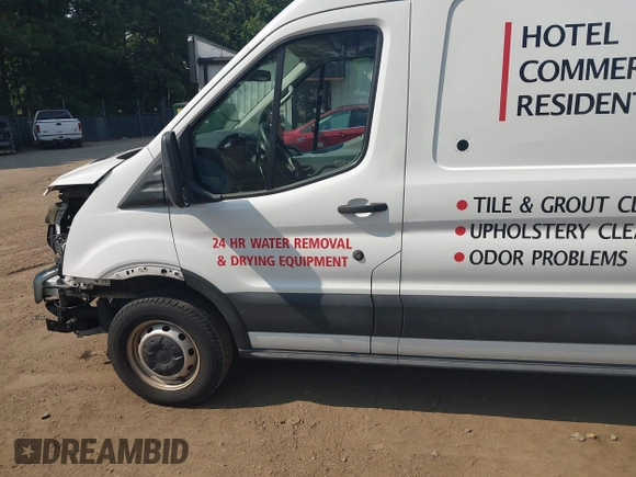 2019 Ford Transit with VIN 1FTYR2CM0KKB82003, listed as a IAAI auction lot 42693012 with 76,937 mi miles and . Bid and sale history available at DreamBid. Image 15.