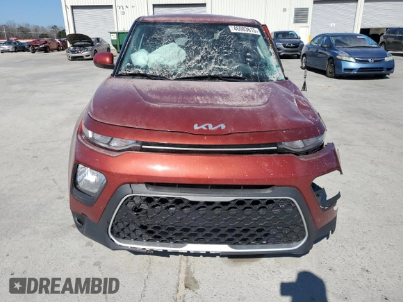 2022 Kia Soul LX with VIN KNDJ23AU5N7820705, listed as a Copart auction lot 46083615 with 19,294 mi miles and Salvage Title. Bid and sale history available at carsss.com. Image 5.
