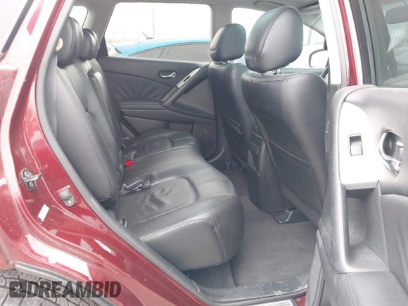2009 Nissan Murano SL with VIN JN8AZ18WX9W132934, listed as a IAAI auction lot 41891283 with Not Provided miles and . Bid and sale history available at DreamBid. Image 8.