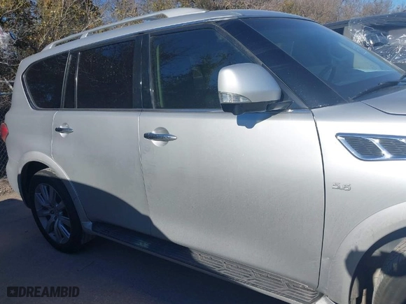 2014 Infiniti QX80 with VIN JN8AZ2NE0E9062158, listed as a IAAI auction lot 41667272 with NaN miles. Bid and sale history available at carsss.com. Image 13.