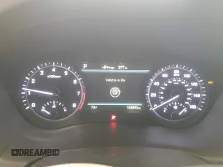 2018 Genesis G80 3.3T Sport with VIN KMHGN4JB1JU260498, listed as a Copart auction lot 73844514 with 103,872 mi miles and Salvage Title. Bid and sale history available at carsss.com. Image 9.