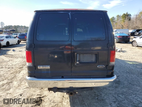 2006 Ford Econoline Cargo Recreational with VIN 1FTSS34P36HA26887, listed as a Copart auction lot 43946185 with 161,438 mi miles and Clean Title. Bid and sale history available at carsss.com. Image 6.