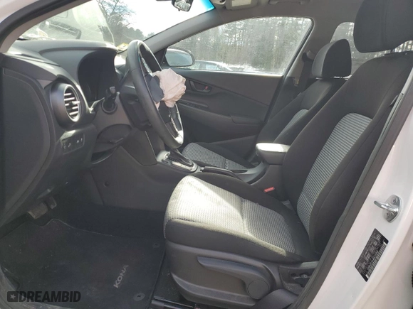 2021 Hyundai Kona SEL with VIN KM8K2CAA4MU741290, listed as a Copart auction lot 87210514 with 38,720 mi miles and Salvage Title. Bid and sale history available at carsss.com. Image 7.