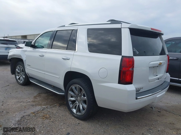 2018 Chevrolet Tahoe Premier with VIN 1GNSCCKC1JR305097, listed as a IAAI auction lot 41233962 with 154,043 mi miles. Bid and sale history available at carsss.com. Image 3.