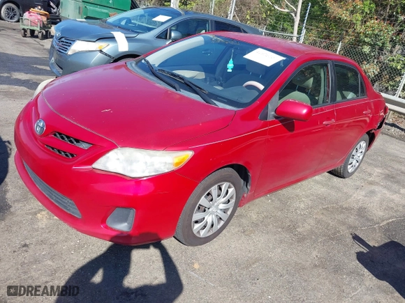 2012 Toyota Corolla L with VIN 2T1BU4EE1CC842302, listed as a IAAI auction lot 41875707 with 170,038 mi miles. Bid and sale history available at carsss.com. Image 19.