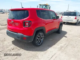 2021 Jeep Renegade Upland with VIN ZACNJDAB4MPM26829, listed as a IAAI auction lot 42261361 with 16,417 mi miles and . Bid and sale history available at DreamBid. Image 4.