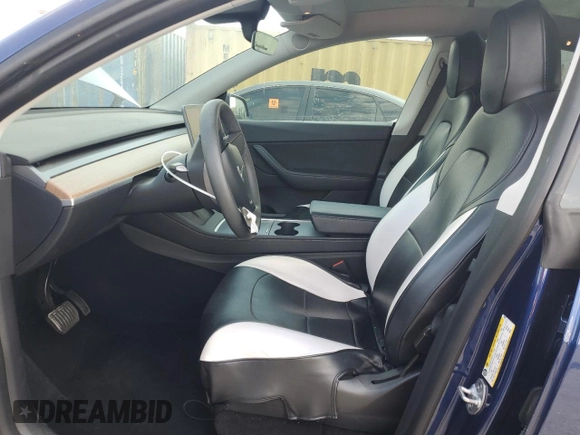 2022 Tesla Model Y Long Range with VIN 7SAYGAEE2NF390507, listed as a Copart auction lot 50986965 with 48,027 mi miles and Non Repairable. Bid and sale history available at DreamBid. Image 7.