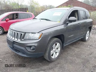 2016 Jeep Compass Sport with VIN 1C4NJDBB1GD632341, listed as a IAAI auction lot 42043710 with 80,137 mi miles and . Bid and sale history available at DreamBid. Image 2.